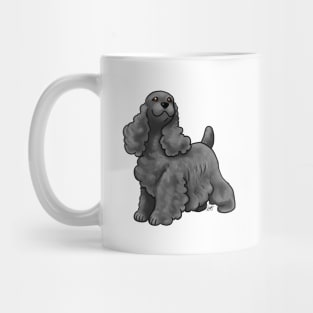 Dog - Cocker Spaniel - Black Mug